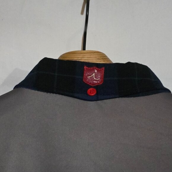 iliac Golf Made in USA Polo - Gray  - Sz L* - Picture 6 of 7